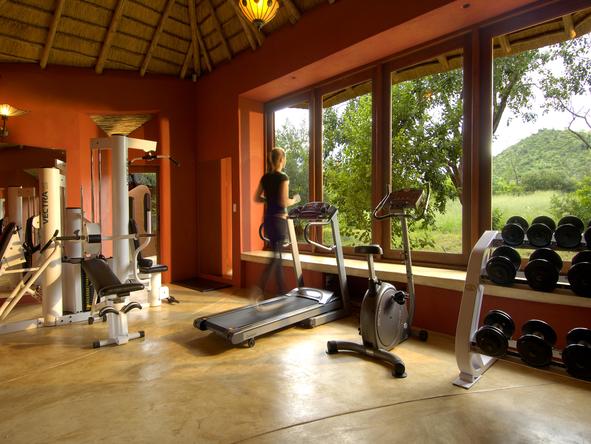 Ulusaba Rock Lodge - Gym 